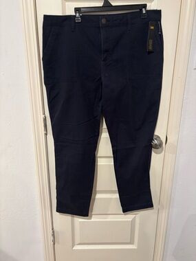 Lee Navy Women’s Straight Chinos